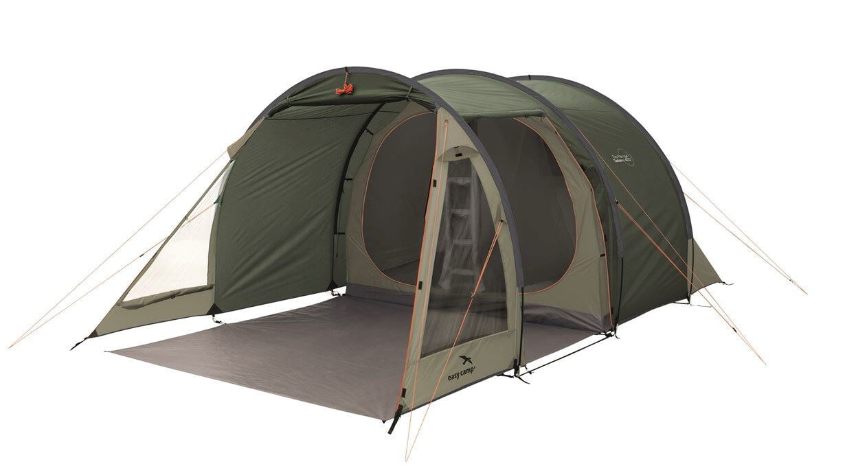 Oase Outdoors Easy Camp Galaxy 400 Rustic - Camping - Hard frame - Tunnel tent - 4 person(s) - Ground cloth - Green
