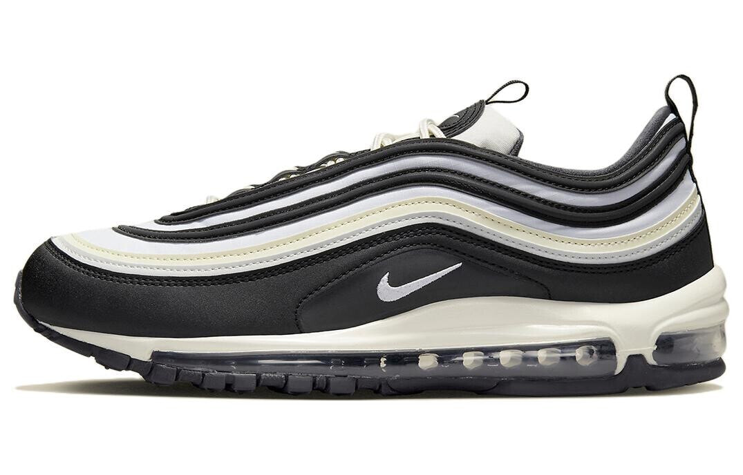 Nike Air Max 97 复古 低帮 跑步鞋 男款 黑白色 / Кроссовки Nike Air Max 97 DX0754-001