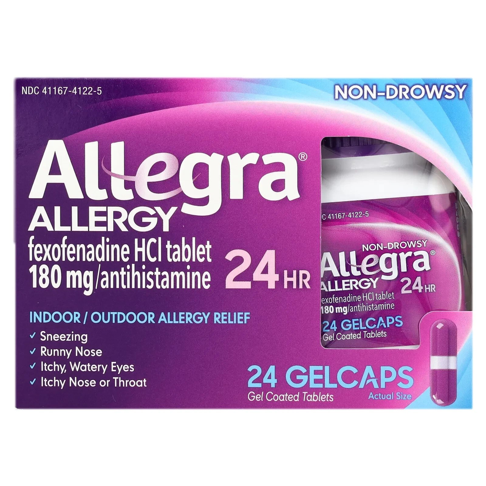 Allergy 24H, 24 Gelcaps