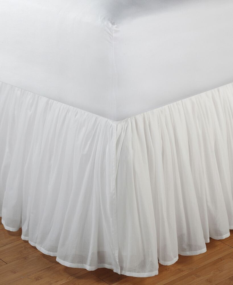 Greenland Home Fashions cotton Voile Bed Skirt 15