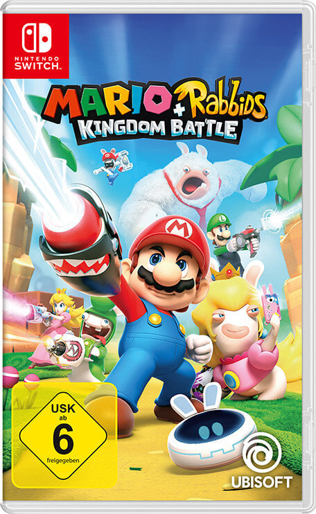 Ubisoft Mario + Rabbids Kingdom Battle Nintendo Switch Стандартный Немецкий, Английский 12119