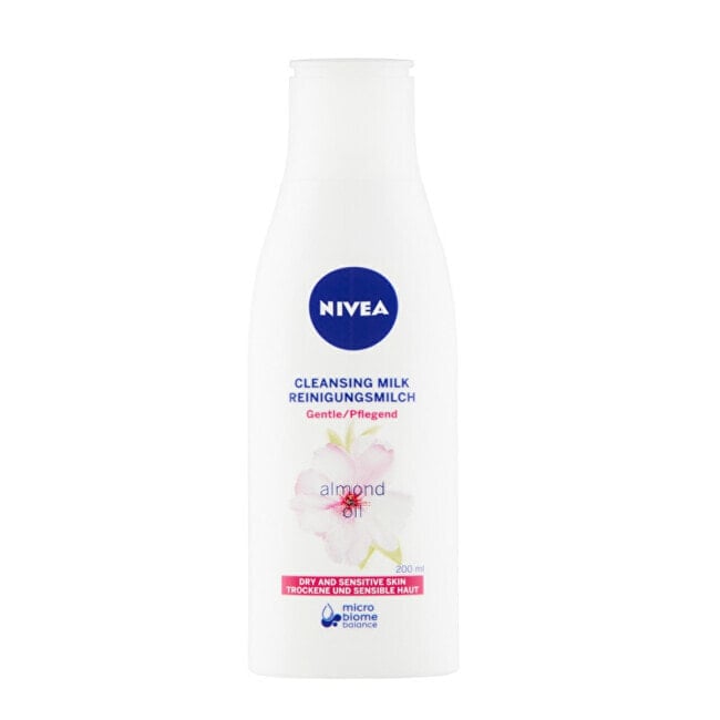 Nivea Gentle Cleansing Milk Нежное молочко с маслом миндаля для сухой и чувствительной кожи 200 мл