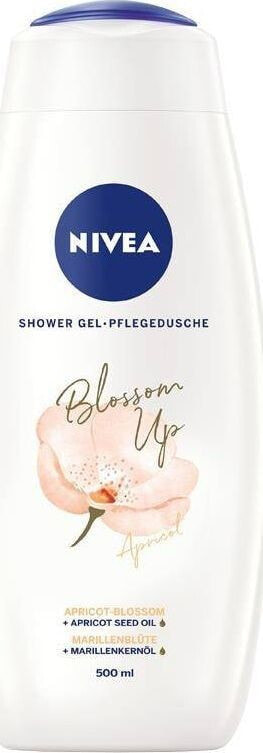 Nivea Blossom Up Shower Cream Питателньый гель для душа с ароматом цветущих абрикосов 500 мл