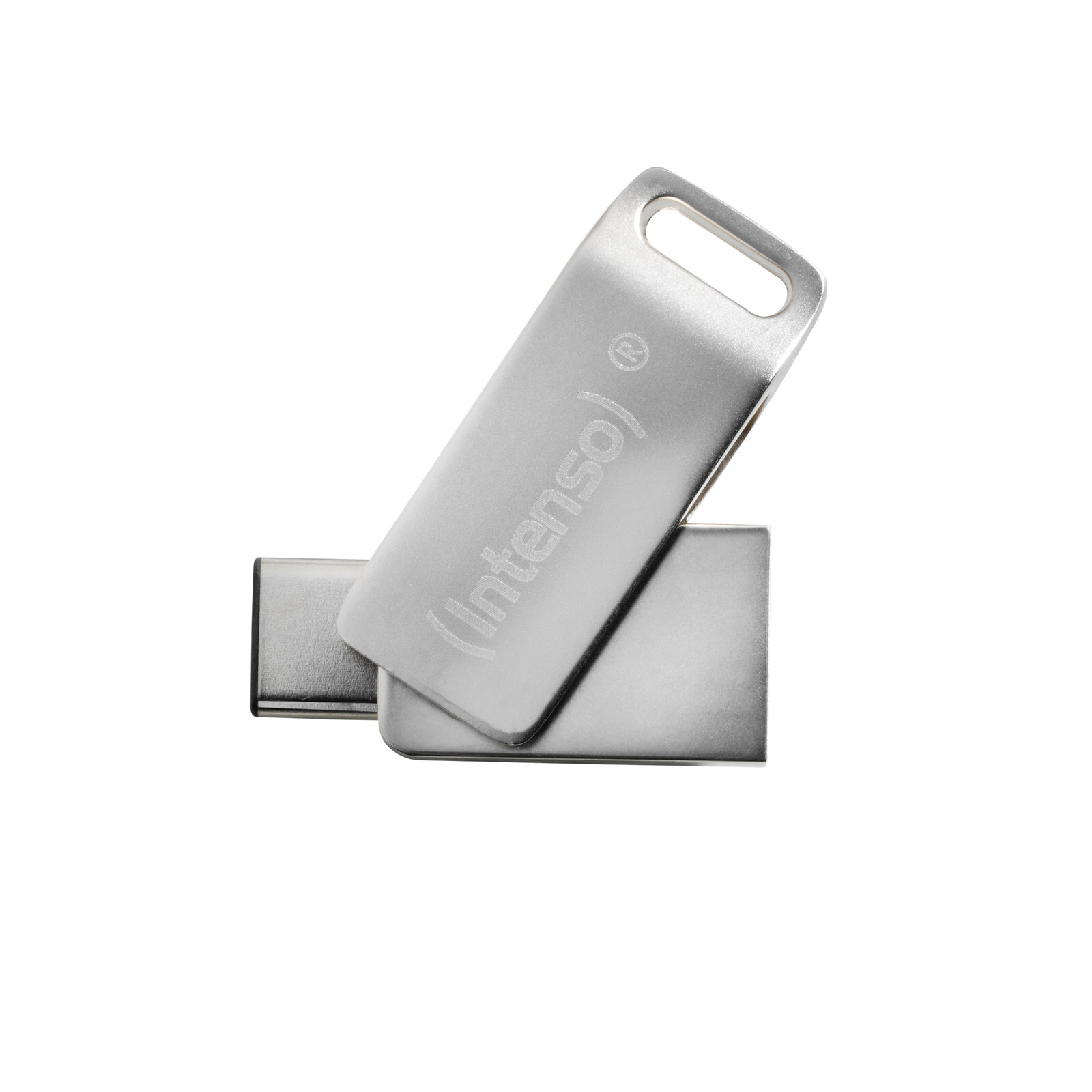 Intenso cMobile Line USB флеш накопитель 32 GB USB Type-A / USB Type-C 3.2 Gen 1 (3.1 Gen 1) Серебристый 3536480