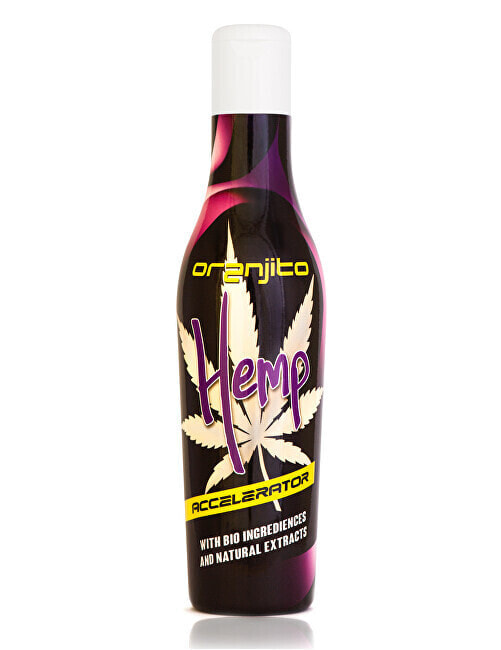 Hemp tanning milk for solarium (Hemp Accelerator) 200 ml