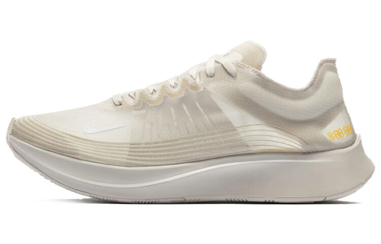 Nike Zoom Fly 1 耐磨 低帮 跑步鞋 男款 米白 / Кроссовки Nike Zoom Fly 1 AJ9282-002