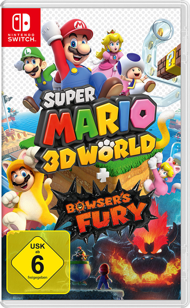 Nintendo Super Mario 3D World + Bowser's Fury Стандартный + загружаемый контент Немецкий Nintendo Switch 10004552