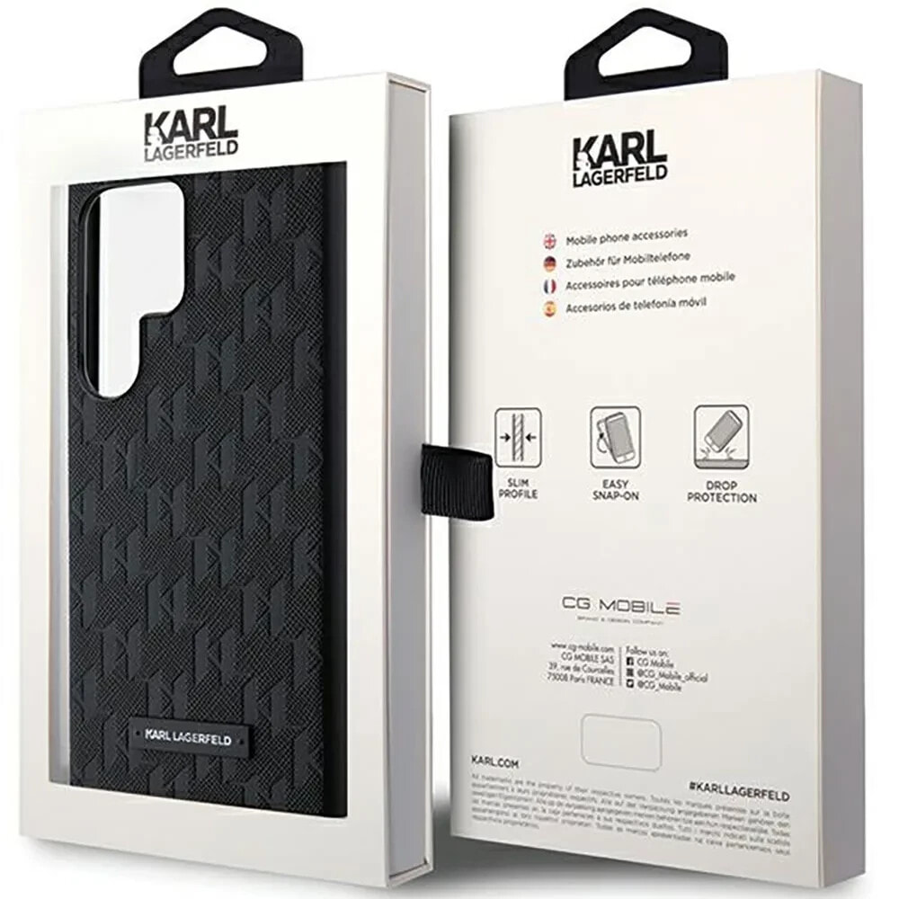 KARL LAGERFELD KLHCS24LSAKLHPK S24 Ultra S928 Saffiano Mono phone case