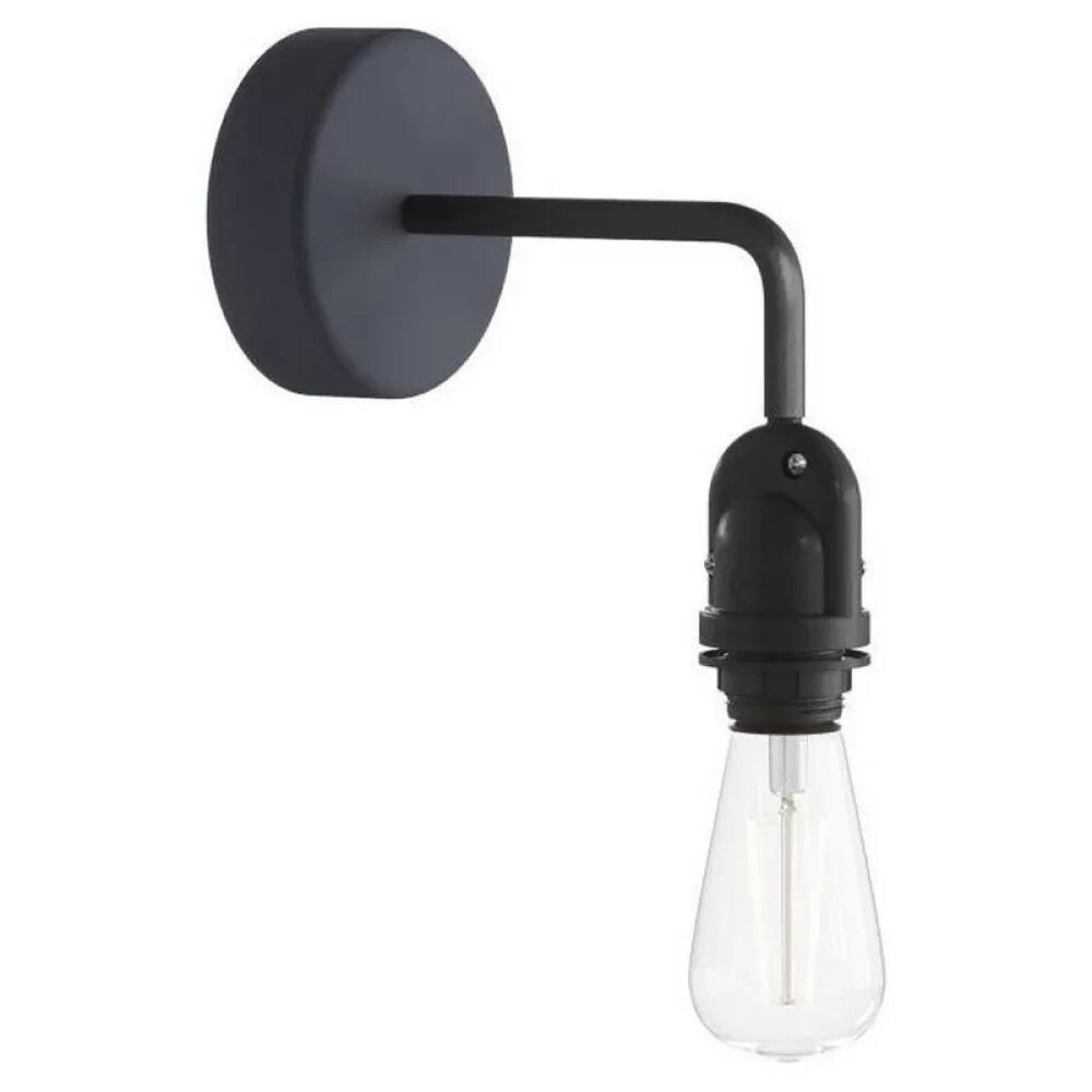 CREATIVE CABLES Fermaluce For Eiva L Wall Lamp With Light Bulb