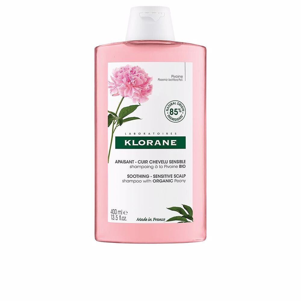 Шампунь для волос Klorane CALMANTE champú a la peonía bio 400 ml