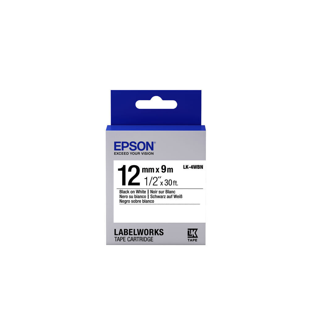 Printer Labels Epson C53S654021 Black