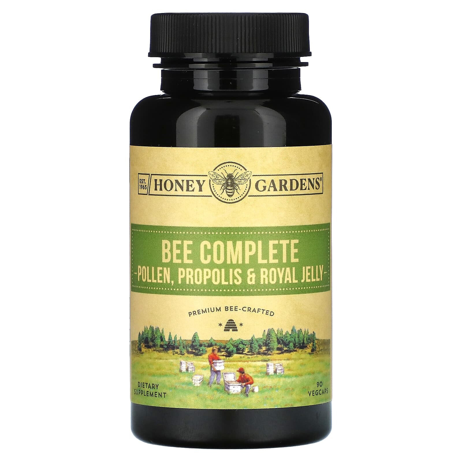 Монтана Биг Скай, Bee Pollen, Royal Jelly and Propolis, 90 Vegcaps (Товар снят с продажи) 