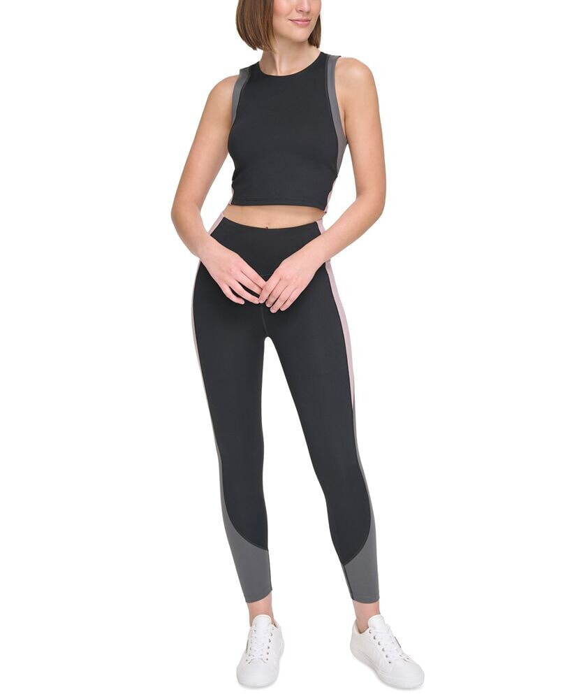 Calvin Klein calvin Klein Women's Colorblock High-Waisted 7/8 Leggings