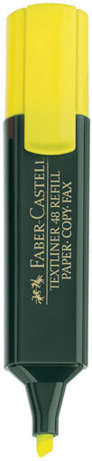 Faber-Castell 154807 маркер 1 шт Желтый Скошенный наконечник