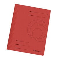 Herlitz 11034295 - Manila folder - A4 - Cardboard - Red - 1 pc(s)