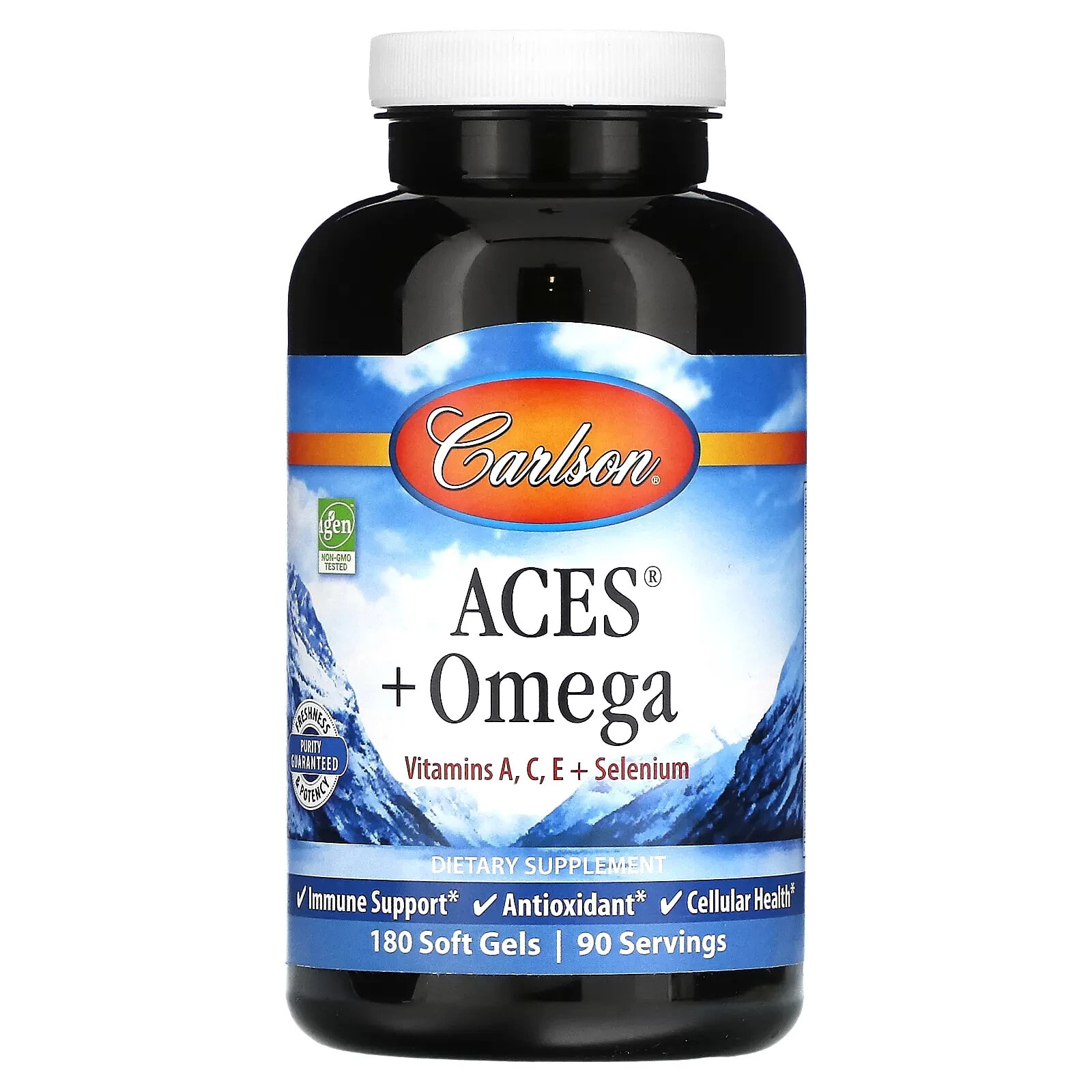 Carlson, ACES + Omega`` 120 мягких таблеток