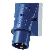 Mennekes 332 - Straight - 230 V - Blue - IP44 - 1 pc(s)