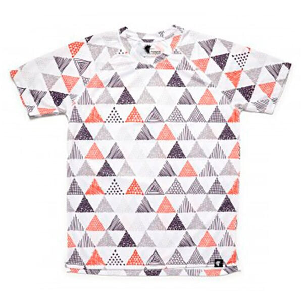 HOOPOE Triangles Short Sleeve T-Shirt