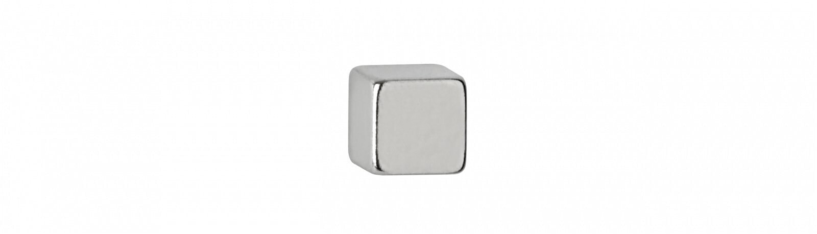 MAUL 6184096 - Rectangle - Neodymium - Silver - Gloss - 5 mm - 5 mm
