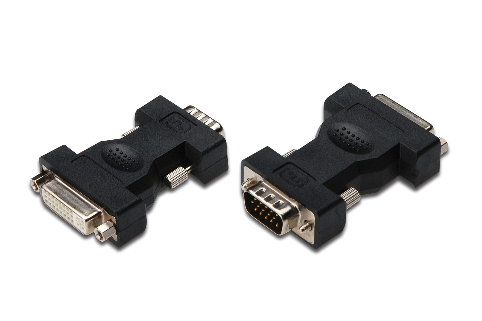 ASSMANN Electronic AK-320505-000-S кабельный разъем/переходник DVI-I VGA (D-Sub) Черный