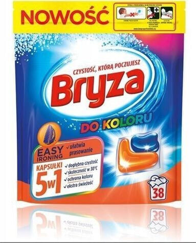 Bryza BRYZA Washing Capsules Easy Ironing Color 38pcs