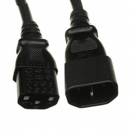 Cisco CAB-C13-C14-AC кабель питания Черный 3 m Разъем C13 Разъем C14