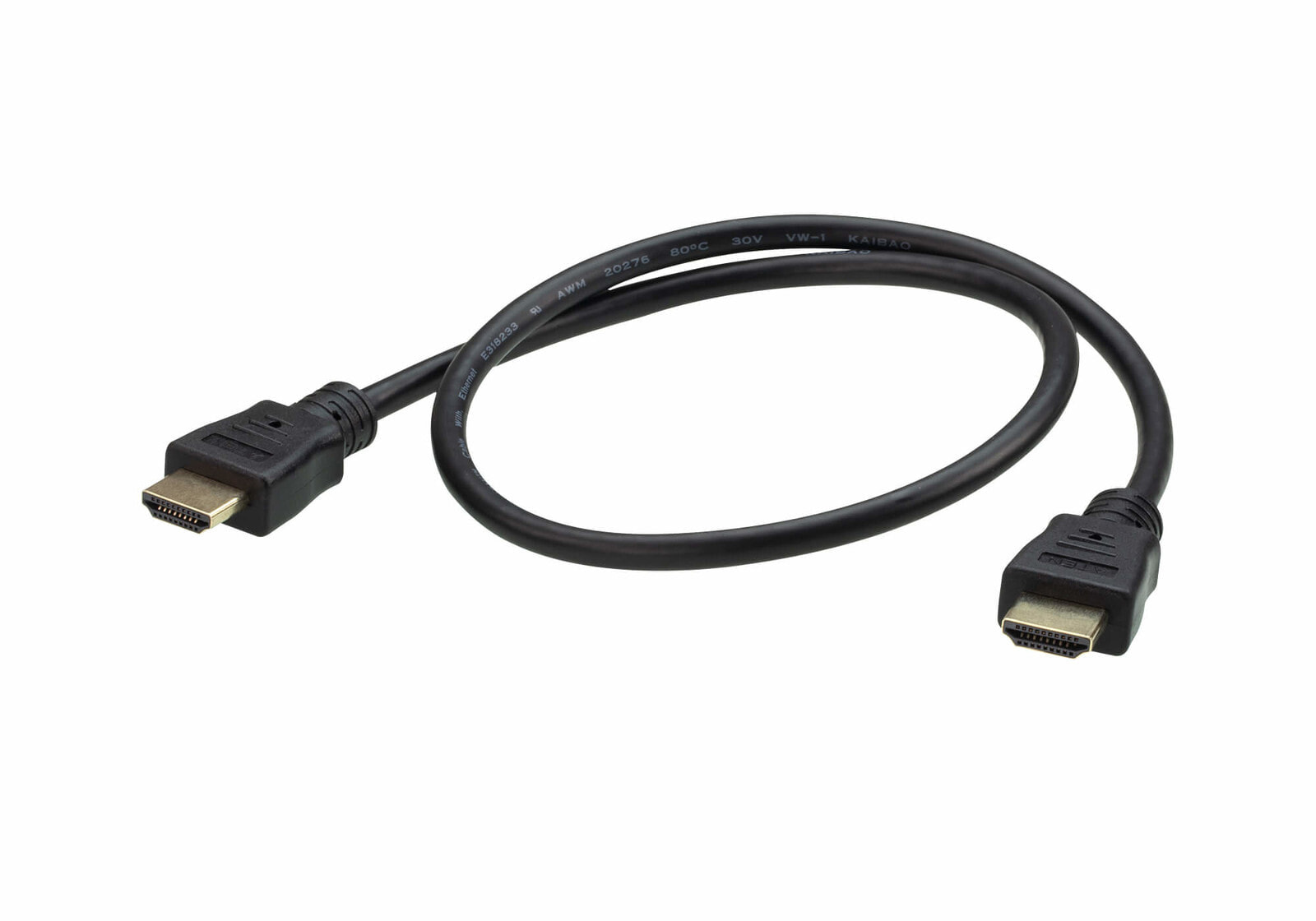 Aten 2L-7DA6H HDMI кабель 0,6 m HDMI Тип A (Стандарт) Черный