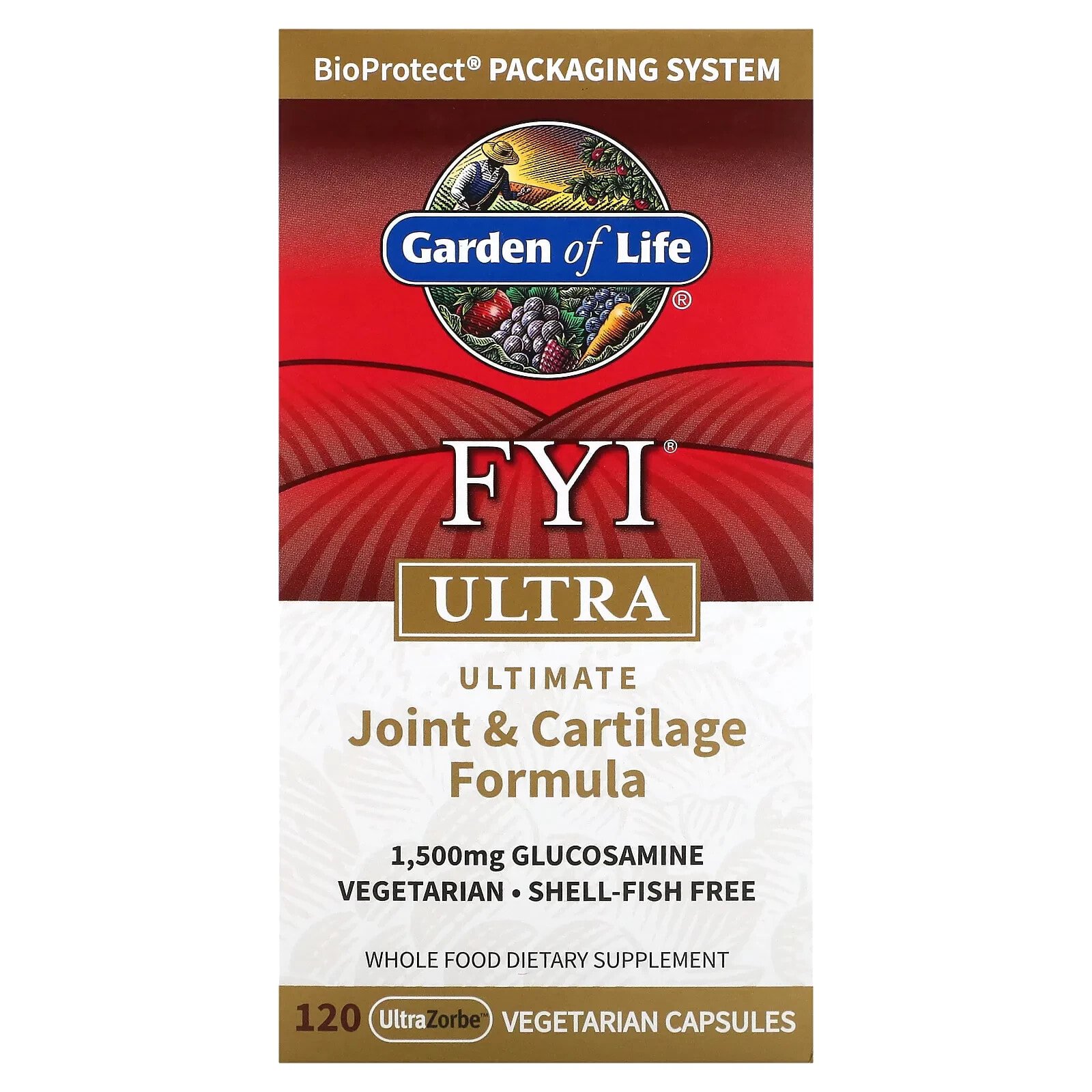 FYI Ultra, Ultimate Joint & Cartilage Formula, 120 UltraZorbe Vegetarian Capsules