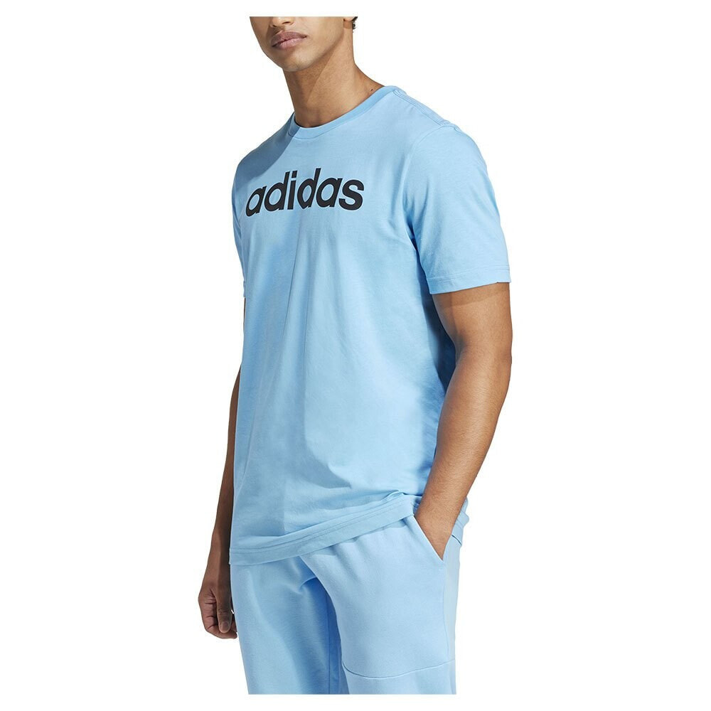 ADIDAS Essentials Single Jersey Linear Short Sleeve T-Shirt