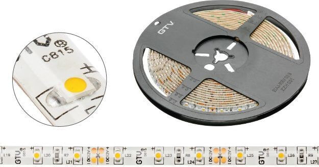 LED strip GTV SMD3528 5m 60pcs / m 4.8W / m (LD-3528-300-20-ZB)