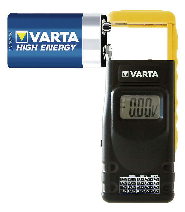 Varta 00891 тестер аккумуляторных батарей Черный