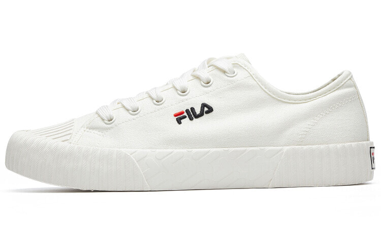 FILA Fmc Series Carve Low-Top Canvas Sneakers Cream-White