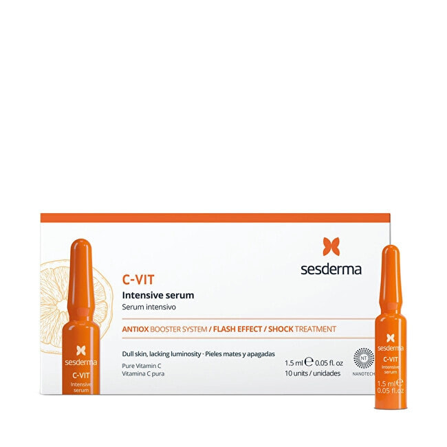 Sesderma C-Vit Advance Ampolues Концентрированная сыворотка с витамином С в ампулах  10 x 1.5 мл