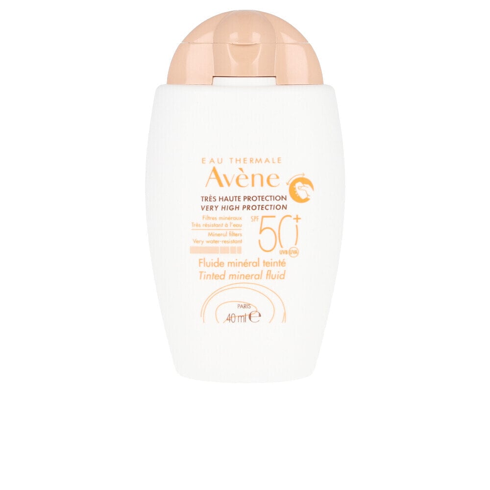 Avene Tinted Mineral Fluid SPF50+ Солнцезащитный минеральный флюид с тонирующим эффектом 40 мл