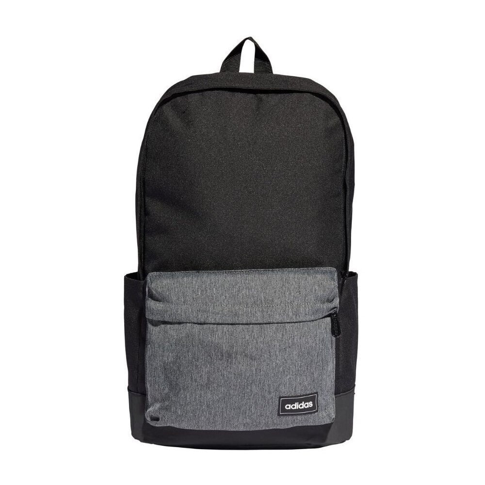 Мужской спортивный рюкзак черный серый  с отделением Adidas Classic