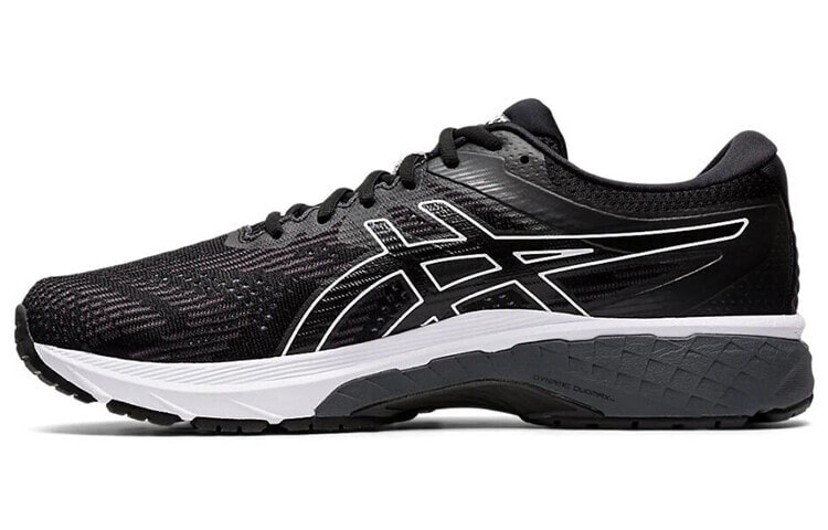 Asics GT-2000 8 低帮 跑步鞋 男款 黑白 2E宽 / Кроссовки Asics GT-2000 8 2E 1011A691-002