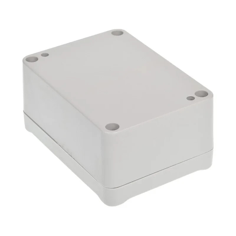 Plastic case Kradex Z56SJ ABS with gasket and brass sleeves IP67 - 88x64x42mm light-colored