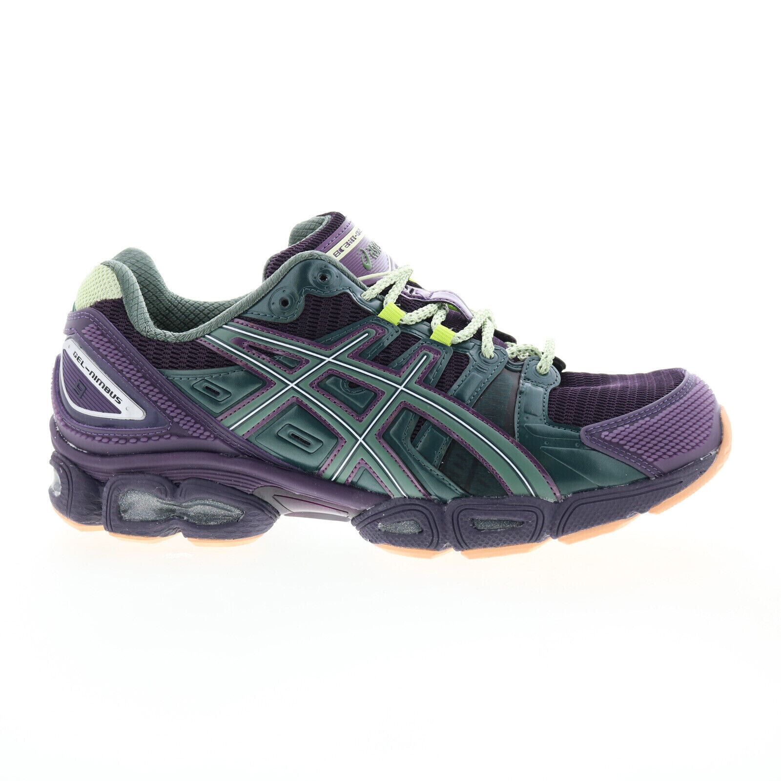 Asics Gel-Nimbus 9 Brain Dead Mens Purple Synthetic Lifestyle Sneakers Shoes