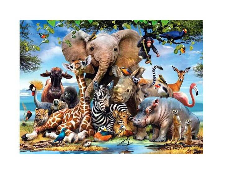 Puzzle Africa Smile 1000 Teile