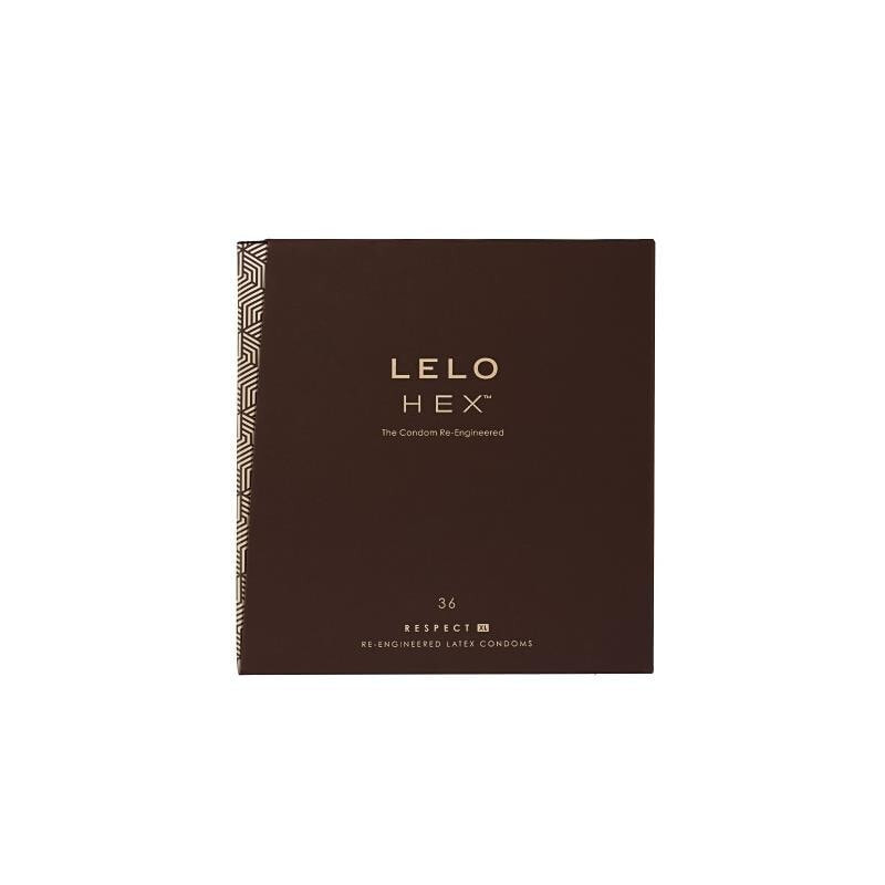 Презервативы Lelo HEX RESPECT XL Condoms 36 Pack