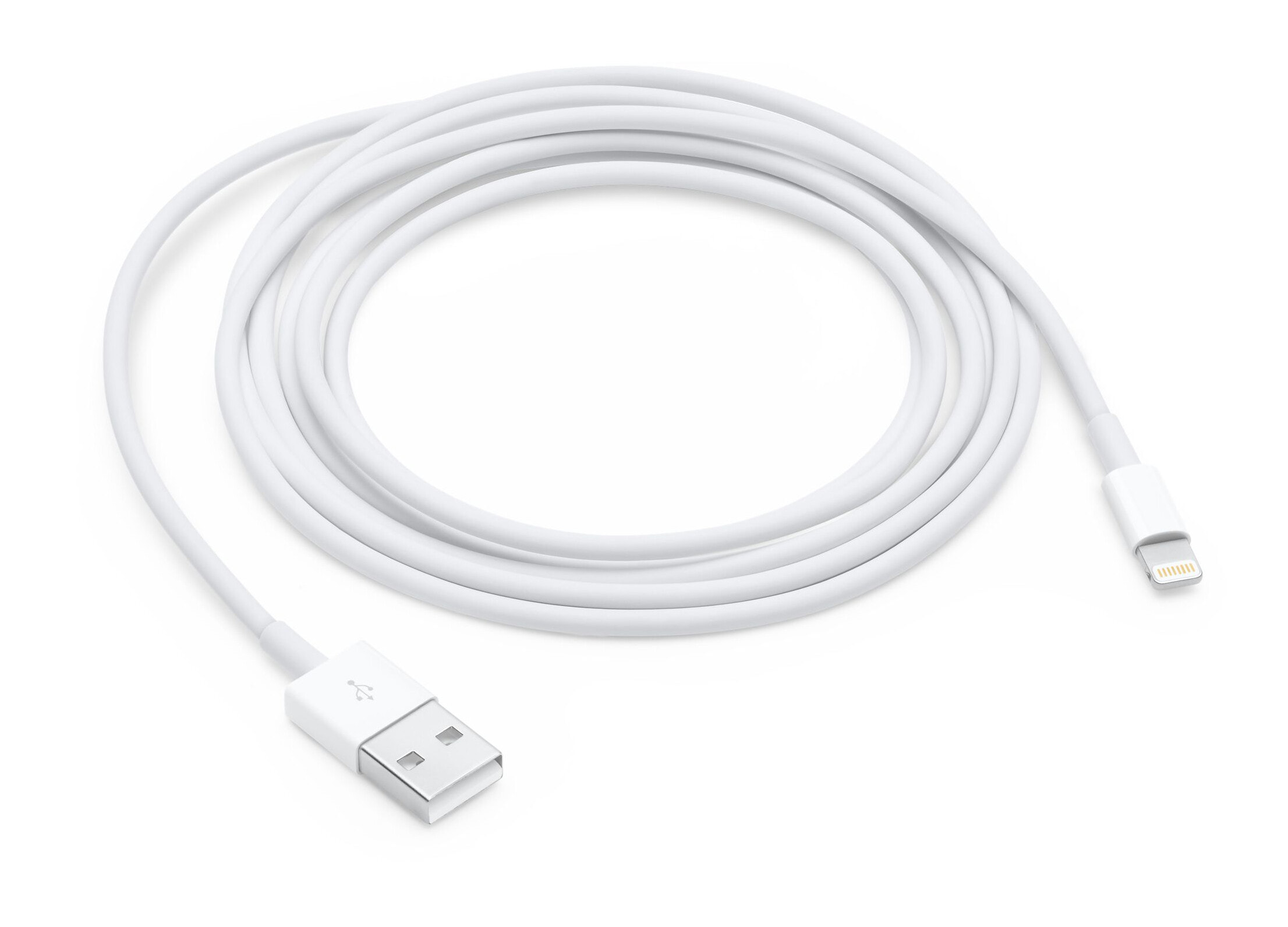 Apple Lightning - USB 2 m Белый MD819ZM/A