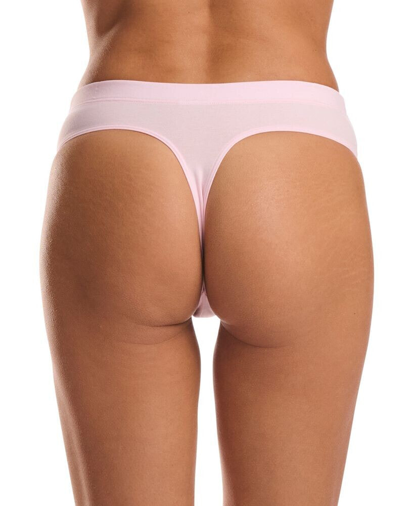 Women's 3-Stripes Wide-Side Thong Underwear 4A1H63