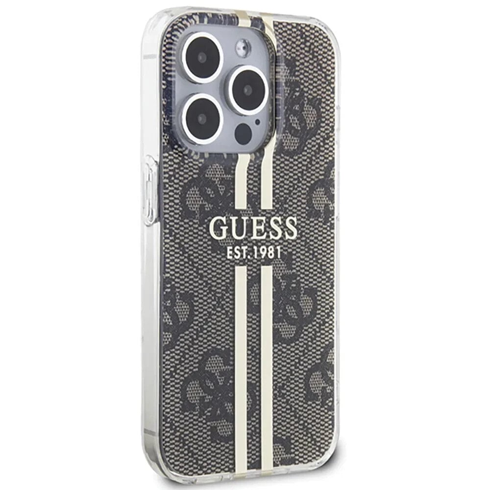 GUESS Guhcp15Lh4Psegw iPhone 15 Pro 6.1 Iml 4G Stripe phone case