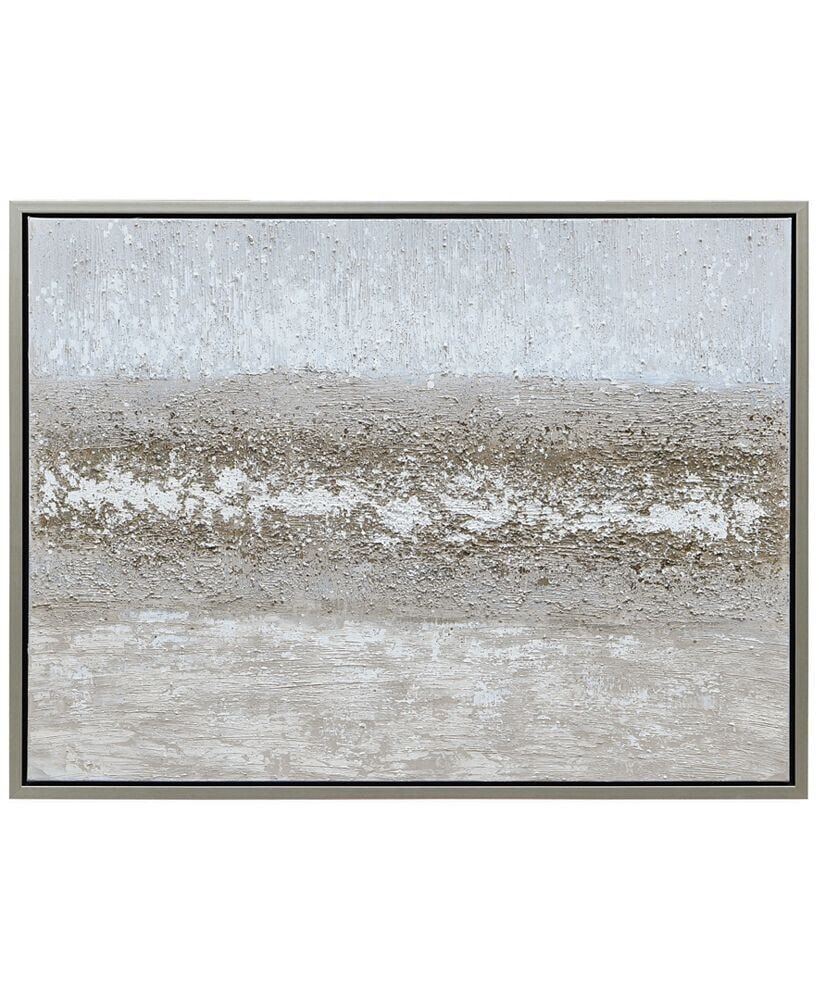 Sandpath Textured Metallic Hand Painted Wall Art by Martin Edwards, 30