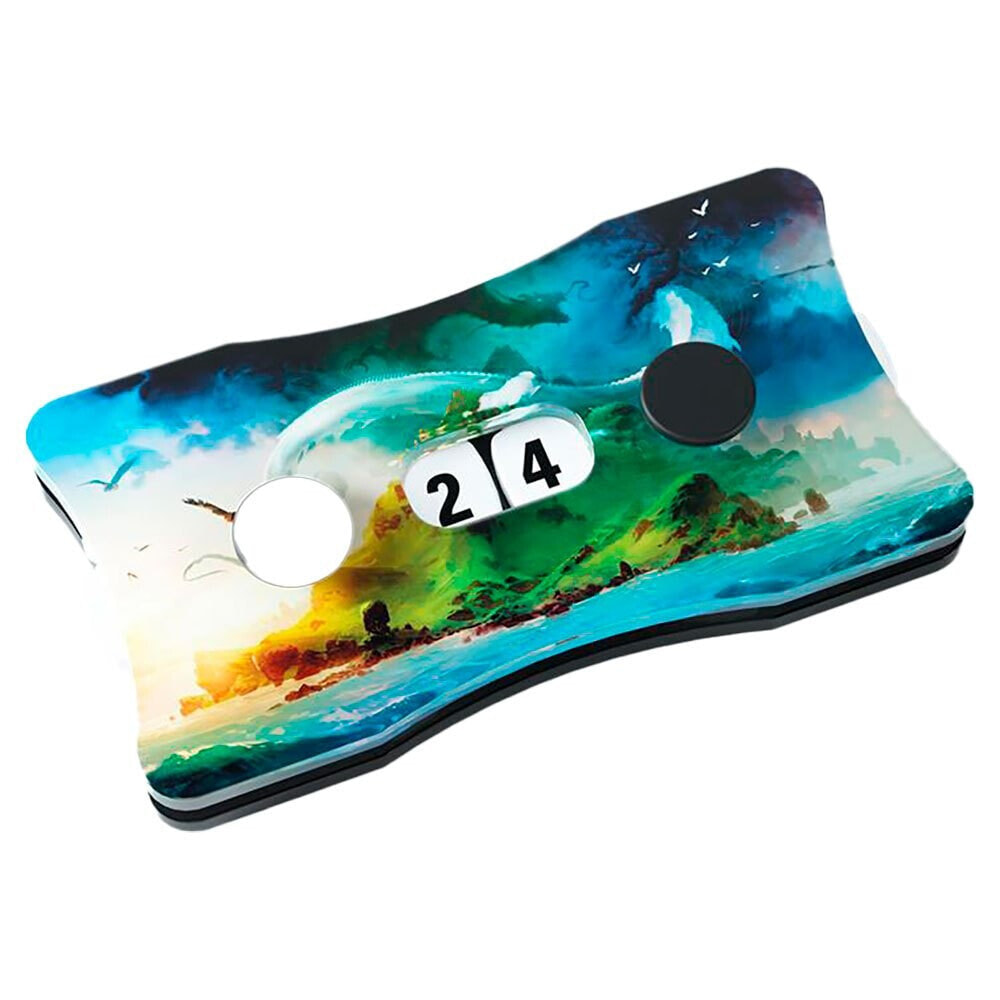 GAMEGENIC Life Counter Double Dials Island Board Game