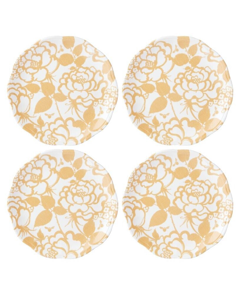 Butterfly Meadow Cottage Accent Plate Set, Set of 4