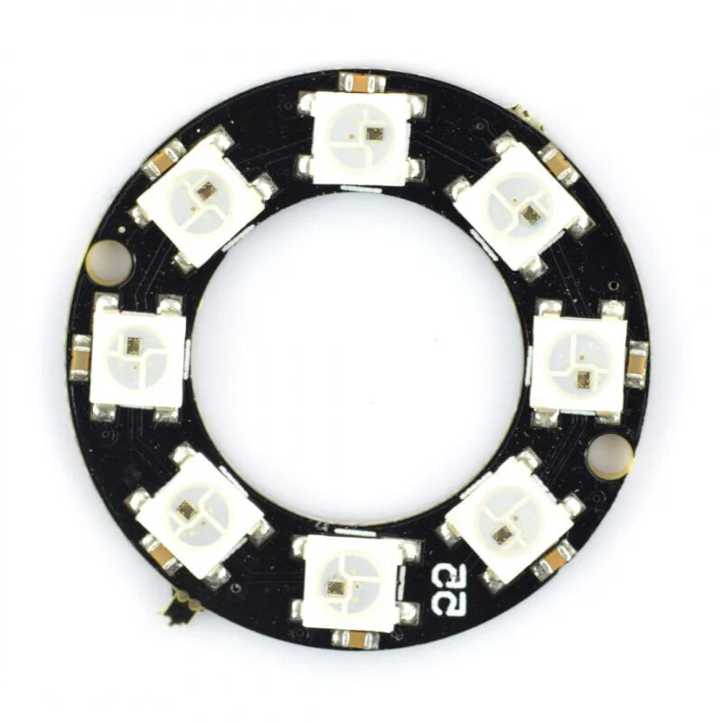 RGB LED Ring WS2812B 5050 x 8 LEDs - 30mm