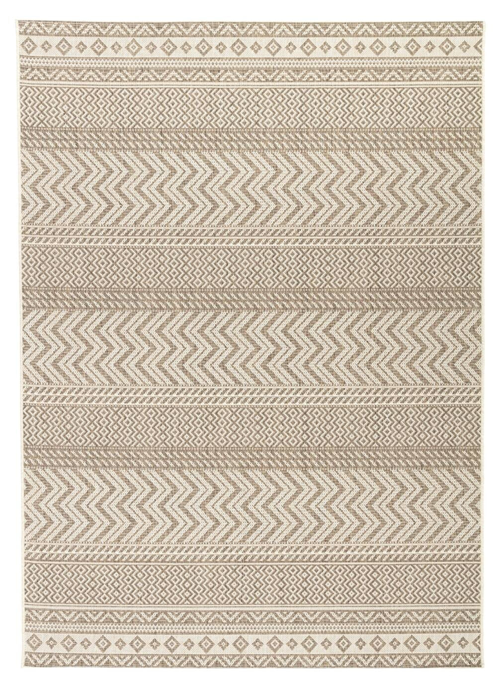 In- & Outdoor Jute Teppich Nomad Aztec