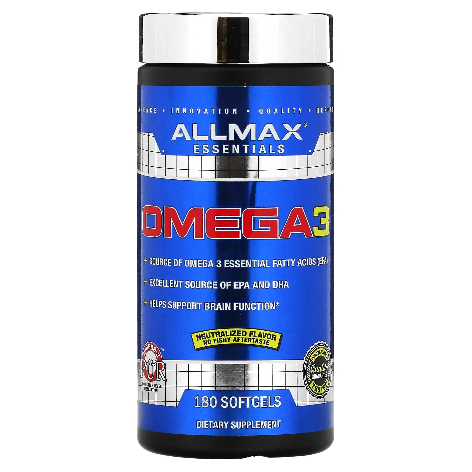 ALLMAX, Omega-3, 180 Softgels