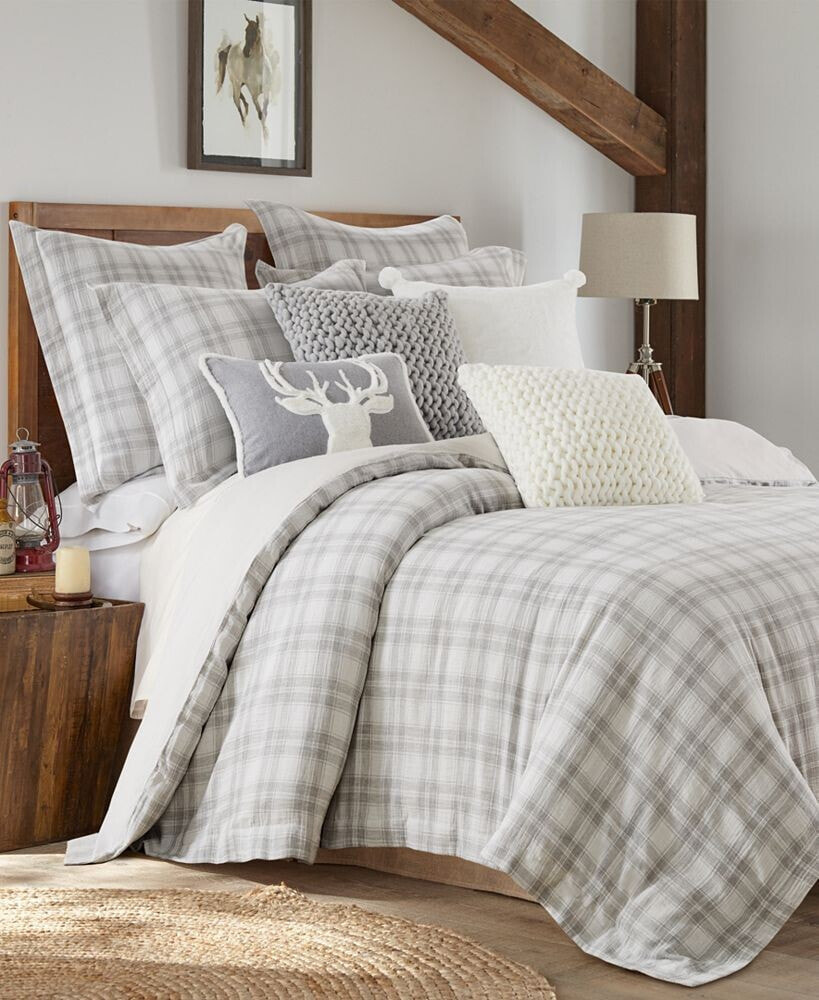 Levtex macalister Plaid 3-Pc. Duvet Cover Set, King